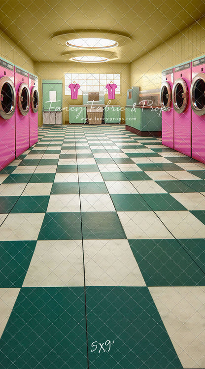 Laundry Day - Yellow With Double Washers- With Sweep Option