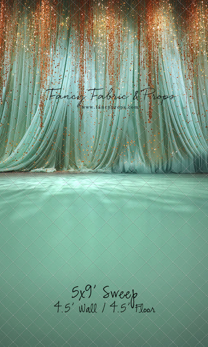 Mint Curtain - With Sweep Option