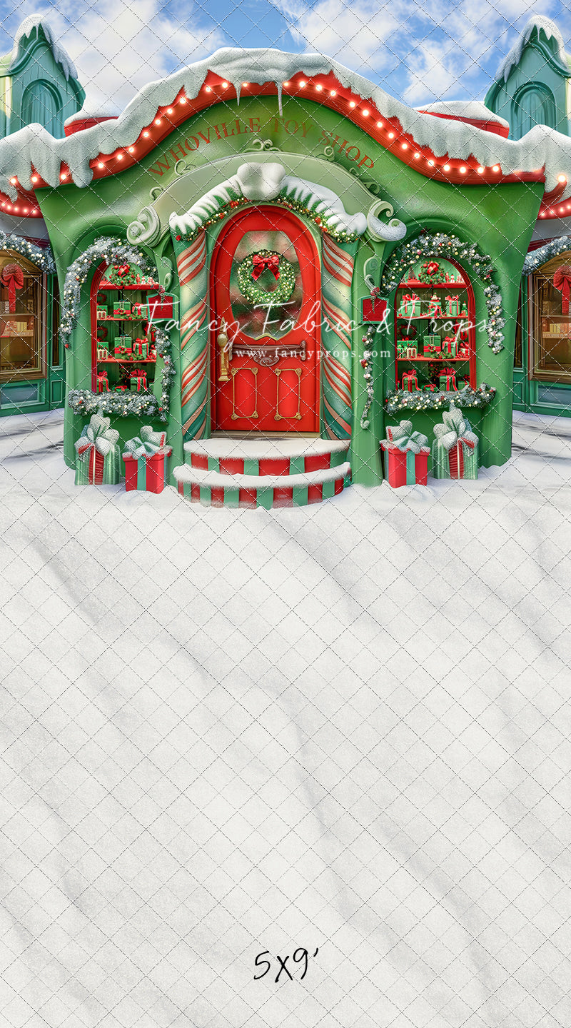 Who-Town Toy Shop - With Sweep Option