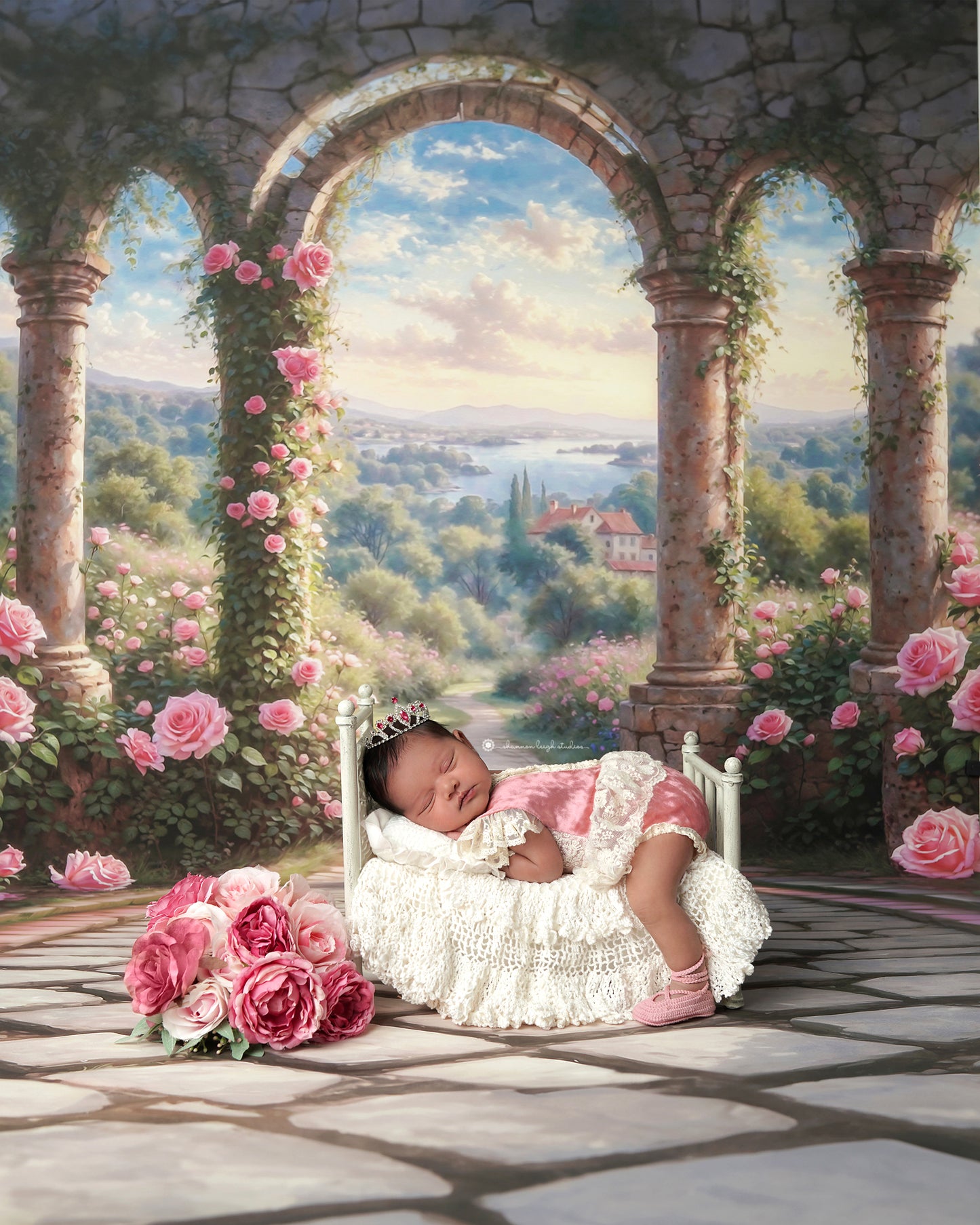 Elysian Rose Trail 60x50" - Plus Sweep Option - Littles Collection