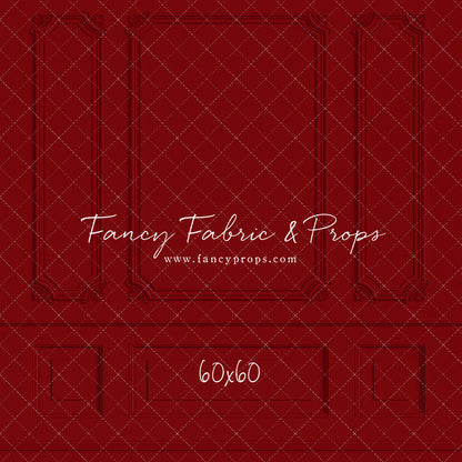 Classy Red Christmas Wall