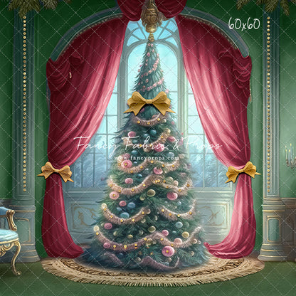 Christmas Wishes - All Green - with Sweep Option