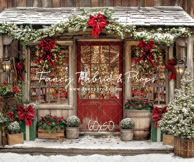 Country Christmas Store - with Sweep Option Fancy Fabric & Props Country Christmas Store - with Sweep Option Fancy Fabric & Props