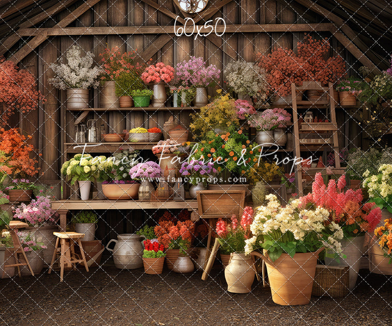 Grandma's Gardening Shed - With Sweep Option