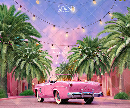 Malibu Shopping Center - Pink Car & Pink Floor - With Sweep Option