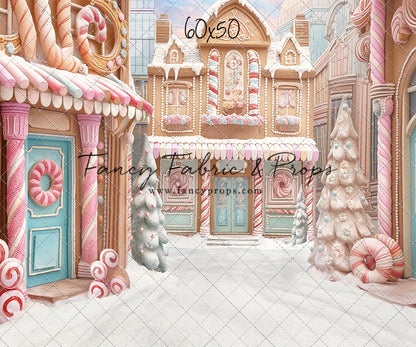 Pastel Gingerbread Street - With Sweep Option