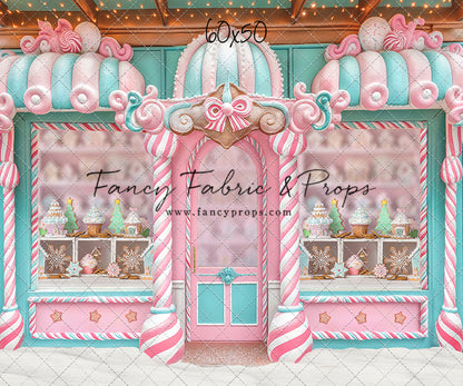 Pastel Gingerbread Store - With Sweep Option