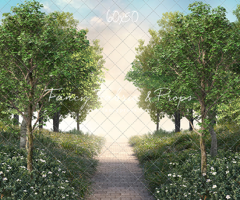 Spring Morning Stroll - With Sweep Option