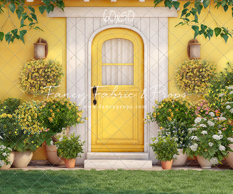 Sunny Spring Welcome - With Sweep Option