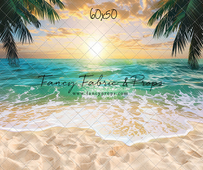 Tropical Beach Paradise - With Sweep Option