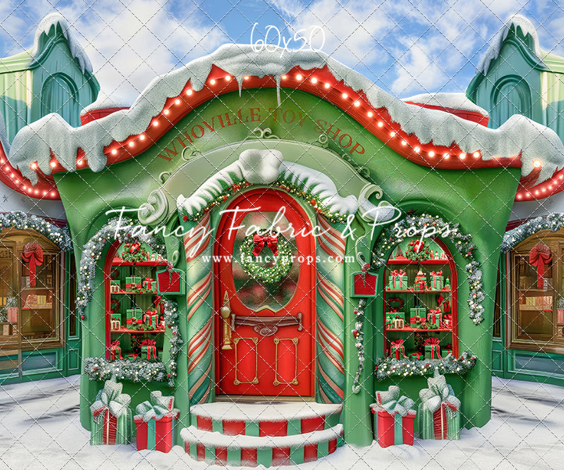 Who-Town Toy Shop - With Sweep Option