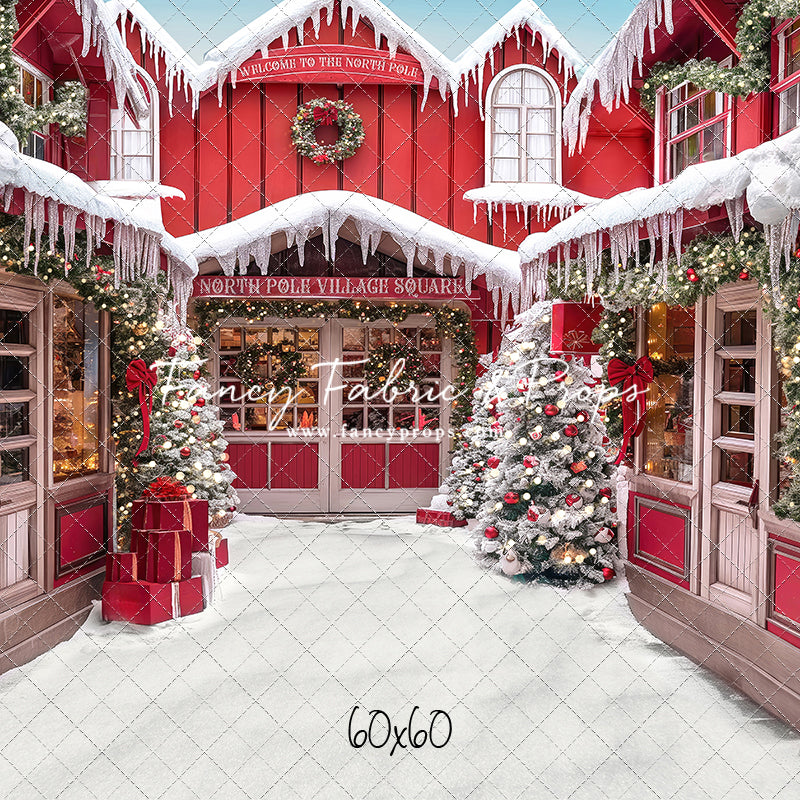 North Pole Village Square - With Sweep Option