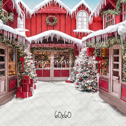 North Pole Village Square - With Sweep Option