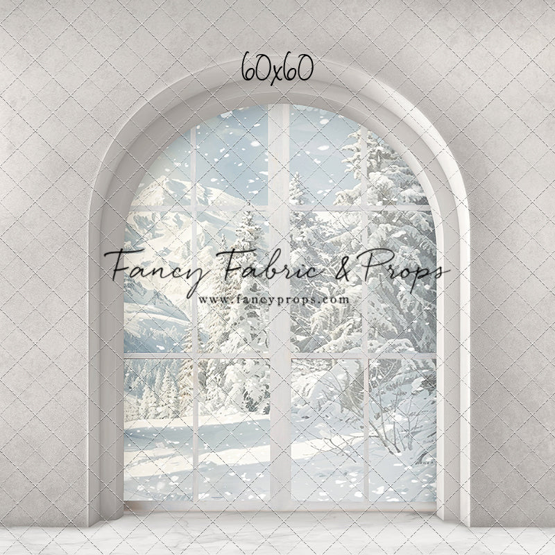 Winter Arch Window
