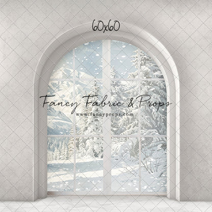 Winter Arch Window