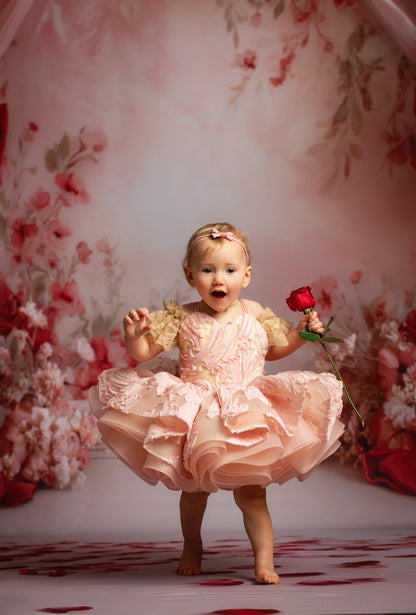 Bowtied Valentine - With Sweep Option