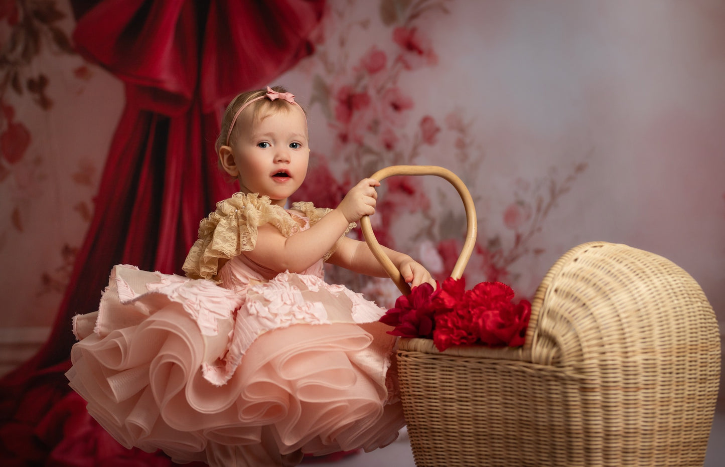 Bowtied Valentine - With Sweep Option