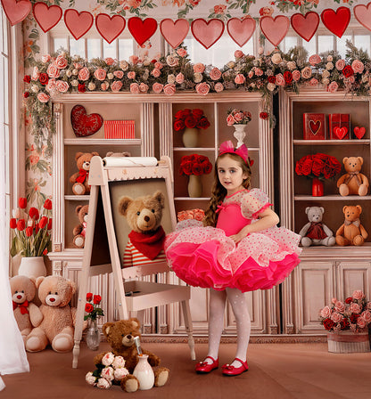 Teddy's Sweetheart Corner - With Sweep Option