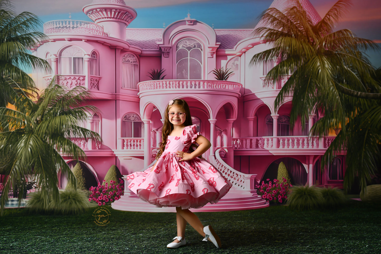 Magical Mansion- Grass Floor Option - With Sweep Option