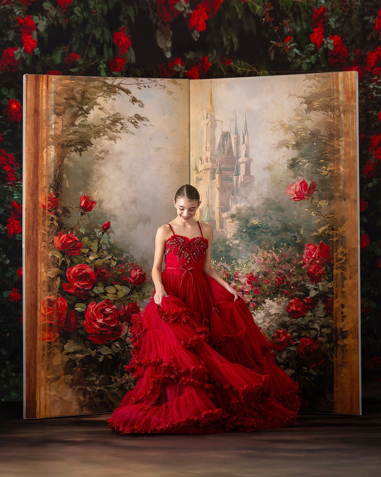 RTS Rose Castle Book 2pc Slimline Set - 4x7.5' Slimline Drops For OG Lite System- NO SWEEP - NEW - 40% Off