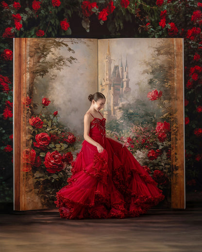 Rose Castle Book Set - 2pk Slimline Drops For OG Fancy Lite System - Slimline Panels