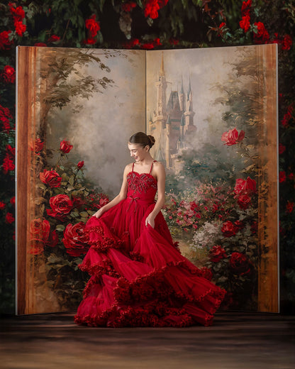 Rose Castle Book Set - 2pk Slimline Drops For OG Fancy Lite System - Slimline Panels