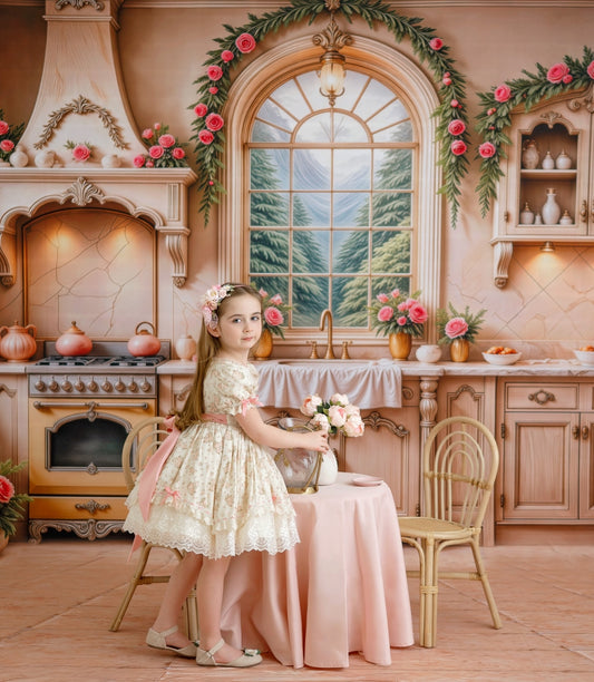 Rosewood Cottage Kitchen - With Sweep Option