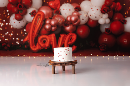 Valentine Balloons & Bokeh