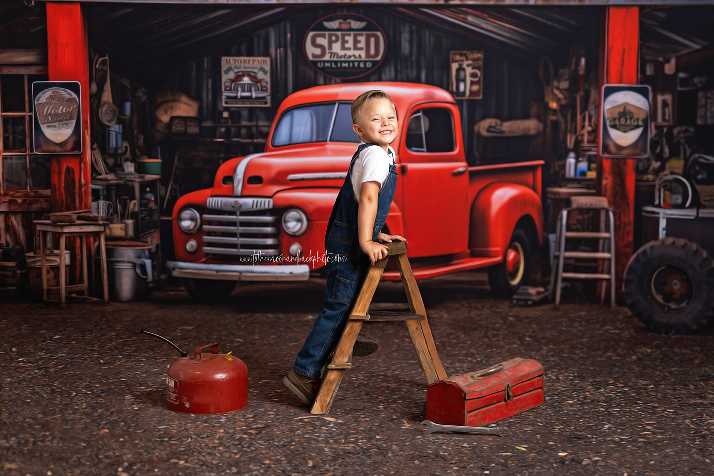 Old Time Station- With Sweep Option