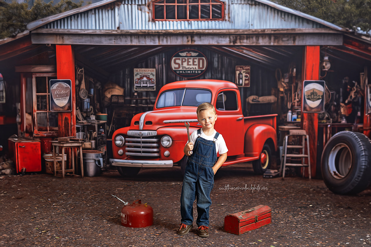 Old Time Station- With Sweep Option