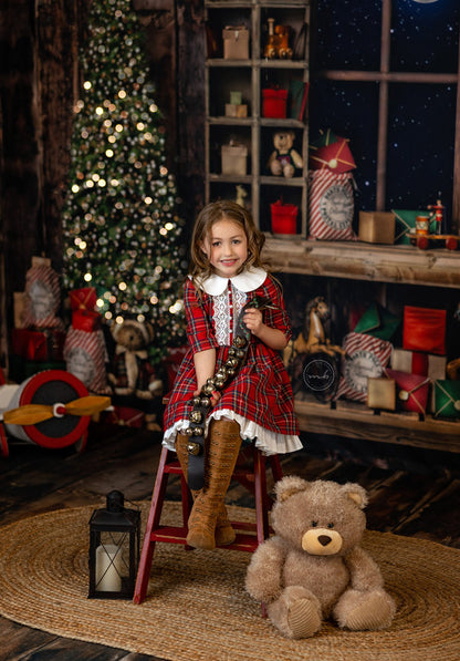 RTS North Pole Mail Room - 10x8' Wrinkle-Free Fabric - Ink Line - 60% Off