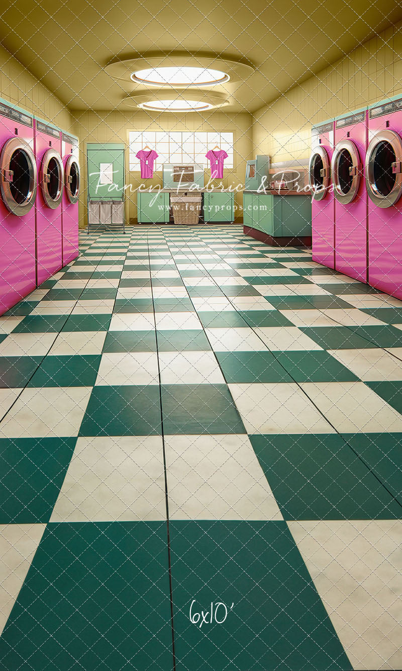 Laundry Day - Yellow With Double Washers- With Sweep Option