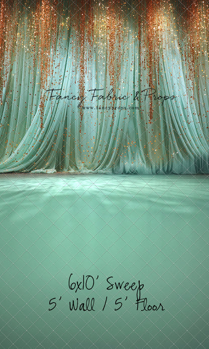 Mint Curtain - With Sweep Option