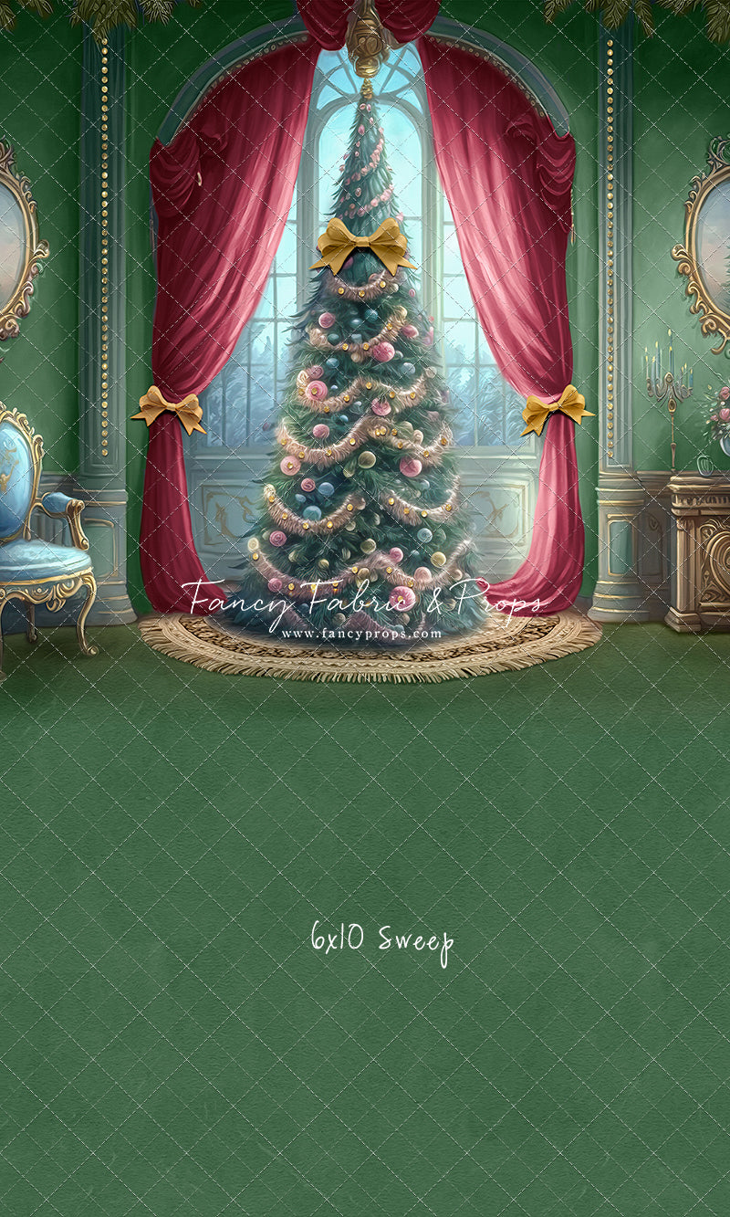 Christmas Wishes - All Green - with Sweep Option