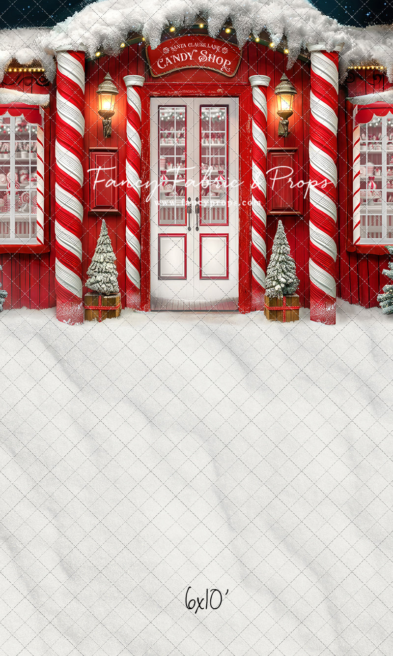 Santa Claus Lane Candy Shop - With Sweep Option