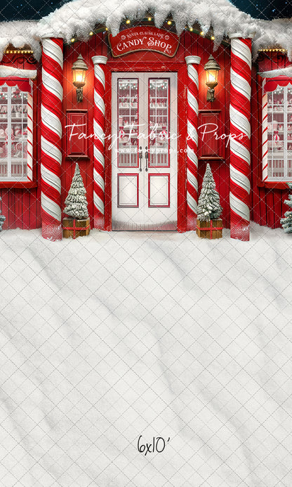 Santa Claus Lane Candy Shop - With Sweep Option
