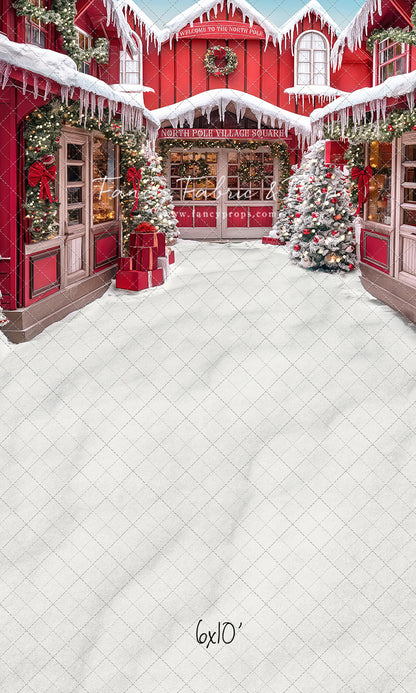 North Pole Village Square - With Sweep Option