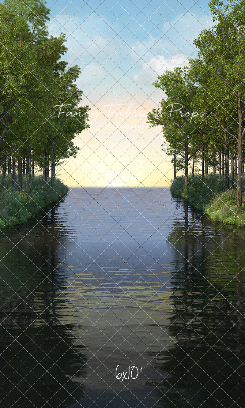 Spring at the Lake - With Sweep Option