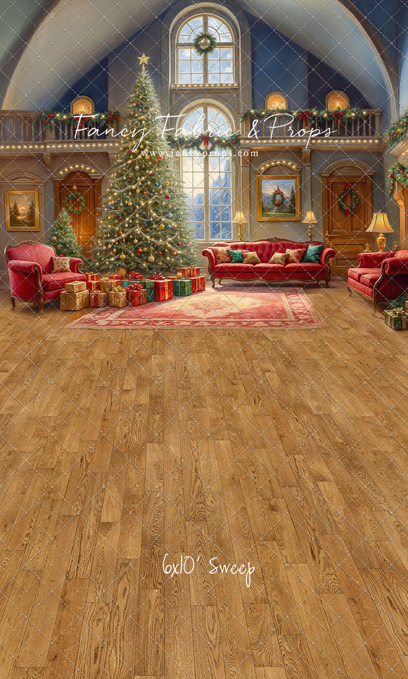 Elegant Christmas Chateau - with Sweep Option