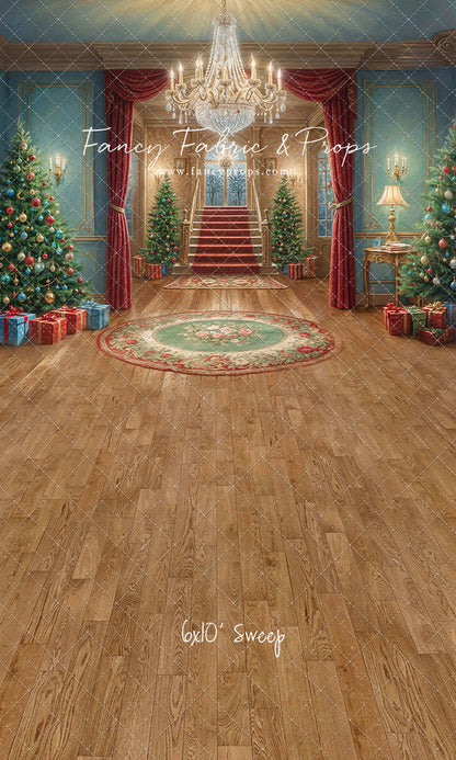 Elegant Holiday Hallway - With Sweep Option