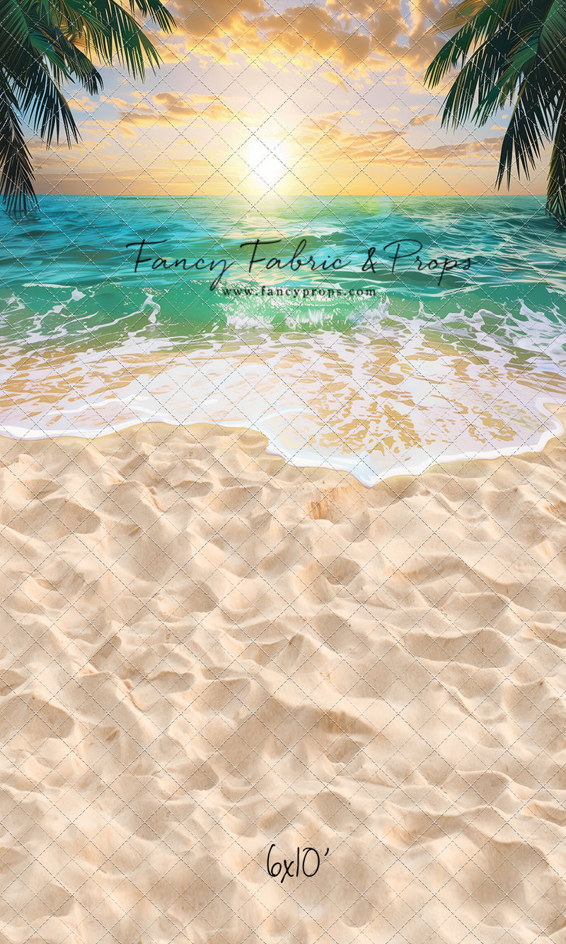 Tropical Beach Paradise - With Sweep Option