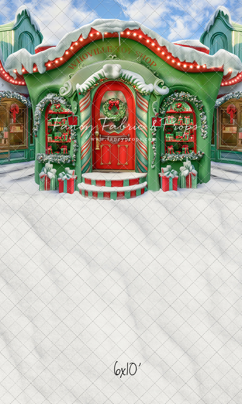 Who-Town Toy Shop - With Sweep Option