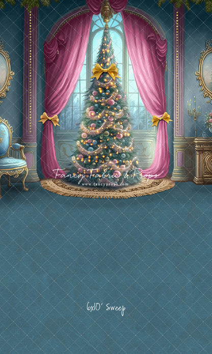 Christmas Wishes - All Blue - with Sweep Option