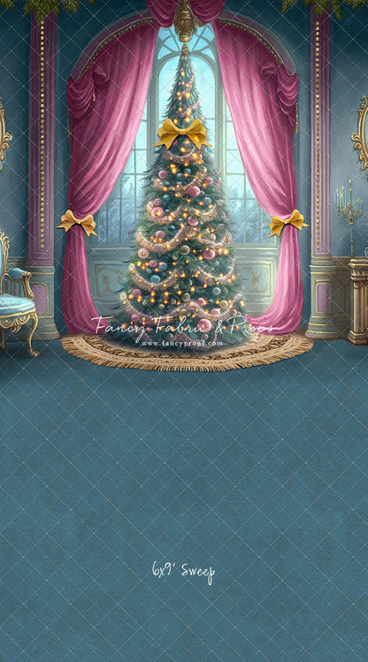 Christmas Wishes - All Blue - with Sweep Option