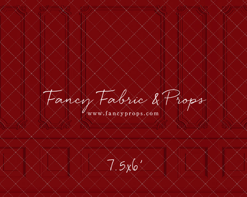 Classy Red Christmas Wall