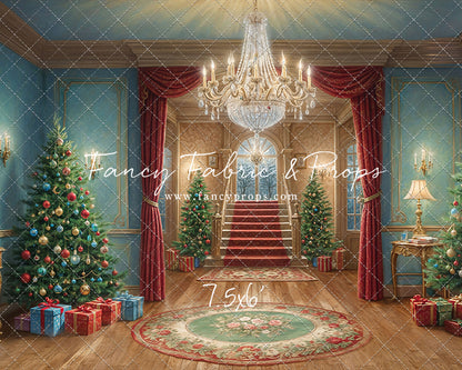 Elegant Holiday Hallway - With Sweep Option