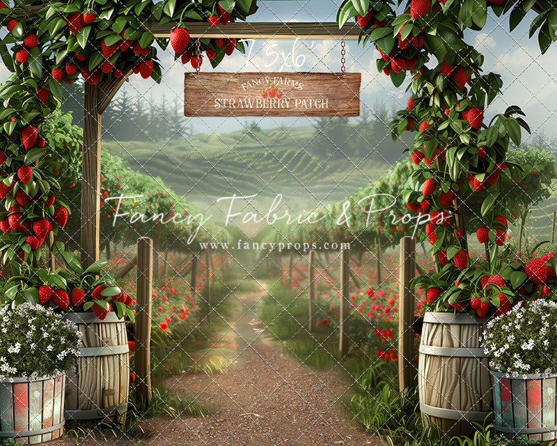 Fancy Farms Strawberry Patch - With Sweep Option