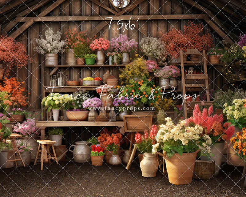 Grandma's Gardening Shed - With Sweep Option