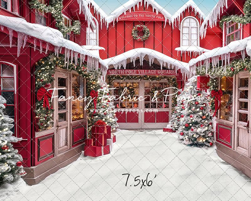 North Pole Village Square - With Sweep Option