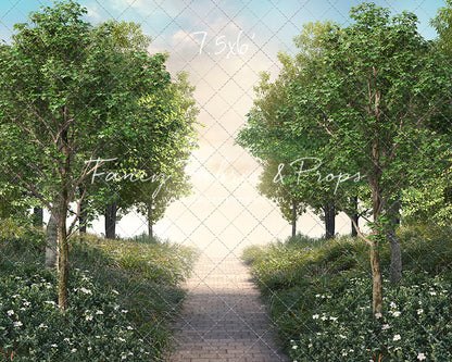 Spring Morning Stroll - With Sweep Option